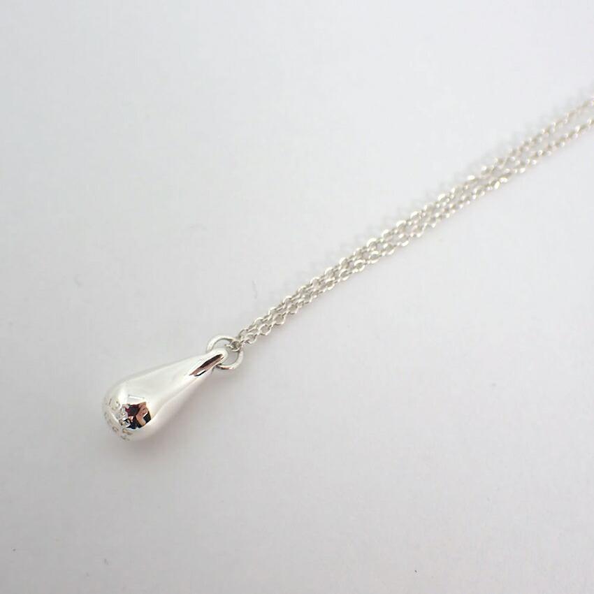 [Б/у] TIFFANY 925 Подвеска-капля/Ожерелье/g504-22