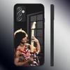 Чехол для телефона с графикой гитары Эдди Ван Халена для Samsung S24 Ultra S23 S22 S20 Fe S21 Plus A54 A34 A24 A53 A13 A16 Стеклянная крышка
