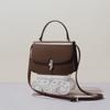 Elegant French Retro Style Leather Shoulder Bag - Versatile and Fashionable Handbag