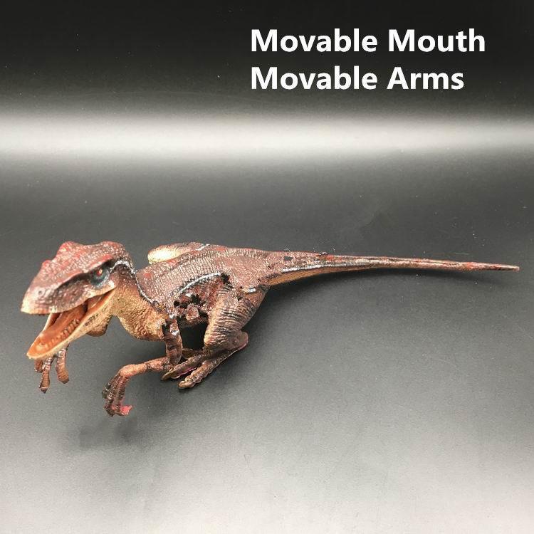 Classic Appeal 2018 Blue Velociraptor Figure With Movable Features For Action Figure Collectors