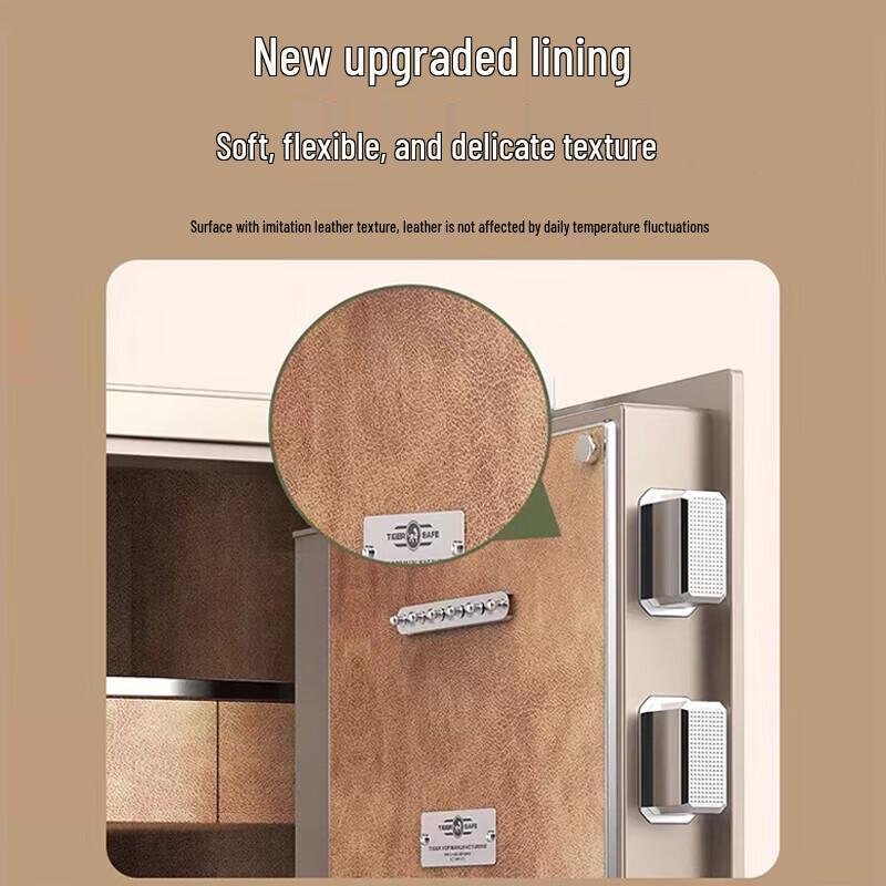 TIGER Anti-theft Fingerprint Password Safe Box