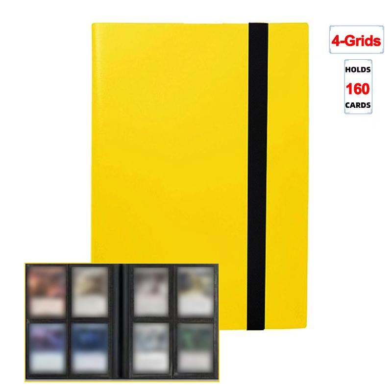 160/360/480 Cards Capacity Pocket Holder Binders Albums For Game Card Book Sleeve Holder PP Cover Ideal For Basketball Cards NEW