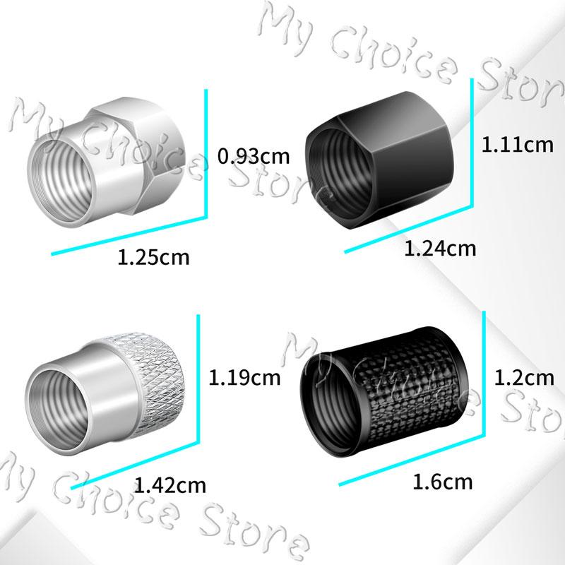 4Pcs Emblem Car Wheel Tire Valve Caps Tyre Rim Stem Airdust Waterproof Covers For Ssangyong Actyon Sport Korando Rexton Kyron