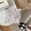 Quilting Design Women's Cosmetic Bag Female Makeup Cases Storage Bags Large Capacity Female Clutch Purse Handbags Girls Wallet
