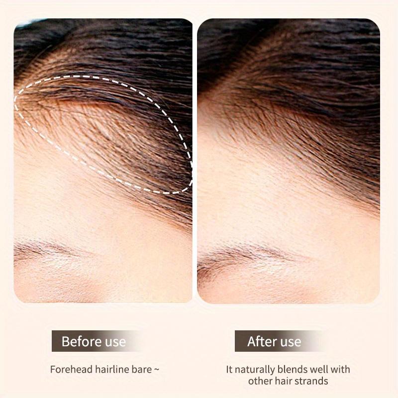 Hairline Powder Hair Eyebrow Contour Filler Forehead Hairline Mud Hairline Root Cover Up Natural Black Brown Hair Finishing Shadow Powder