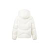 Li Ning Sports Lifestyle Series однотонная короткая куртка с капюшоном женская верхняя одежда Off-White AYMT110-1