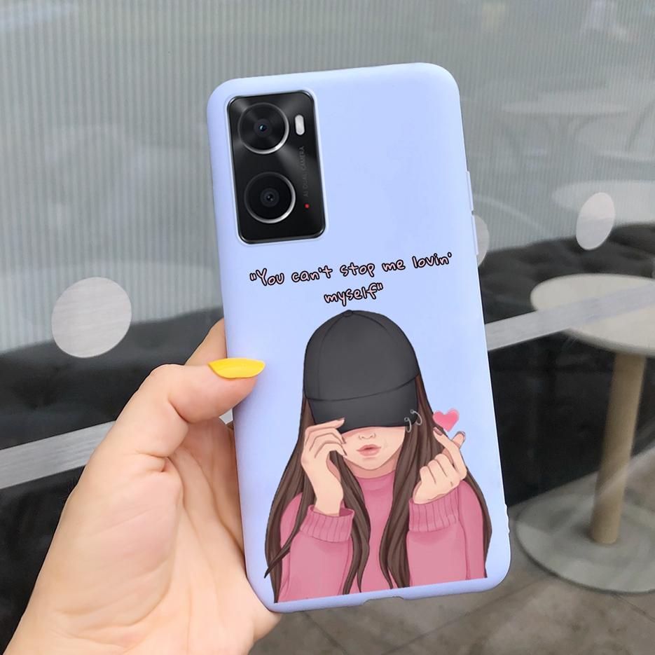 Чехол для Oppo A76 CPH2375 Модный Мультяшный Чехол для Девочек Для Oppo A96 Мягкий Силиконовый Чехол Для Oppo A36 A 76 96 OppoA76 OppoA96 Чехол