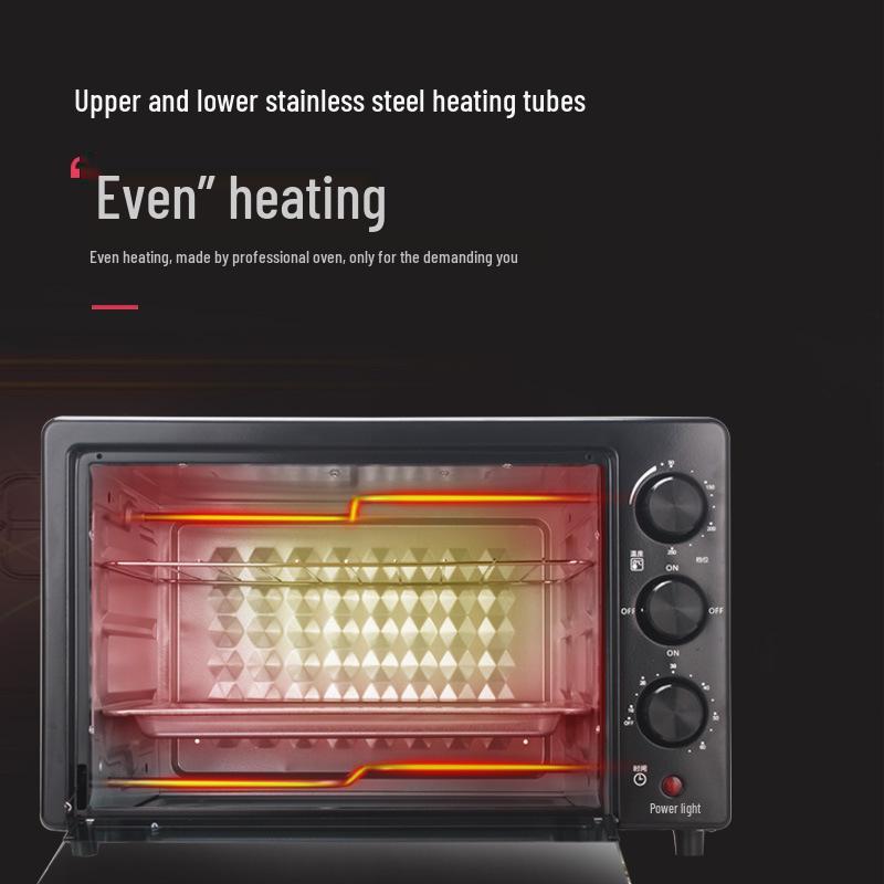 SINKO 22L Electric Countertop Oven: Automatic, Large Capacity, Multifunctional Baking and Cake Oven for Home Use