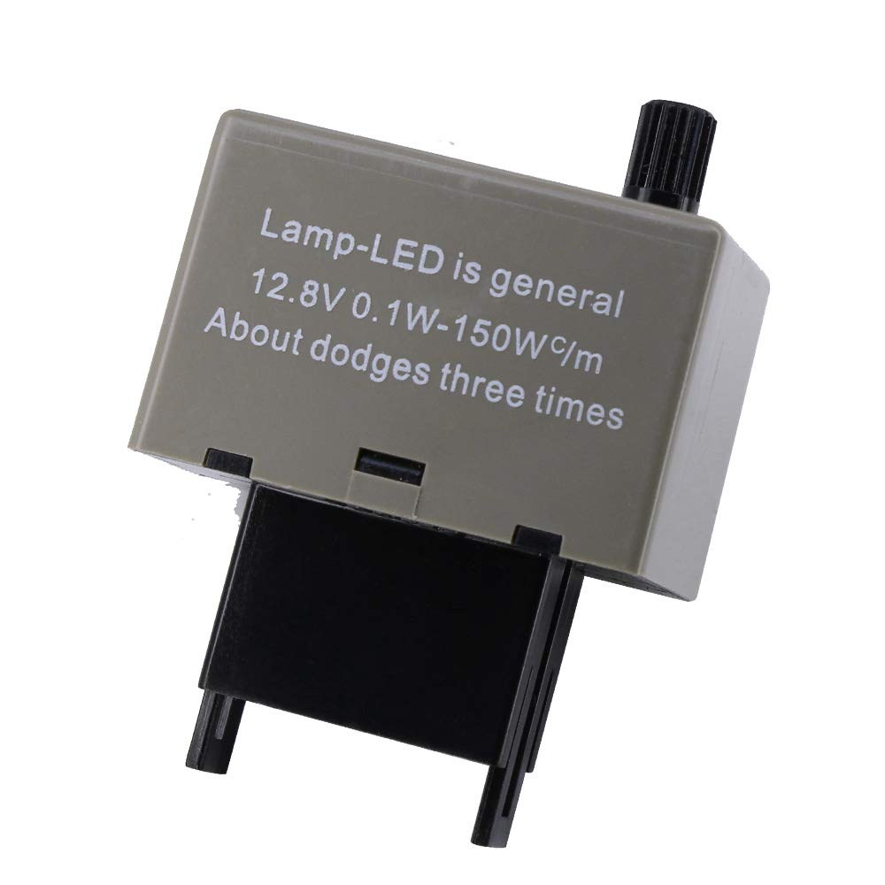 HUIQIAODS 8-контактный указатель поворота, светодиодный, совместимый со светодиодными указателями поворота, предотвращение высокой вспышки, поворот