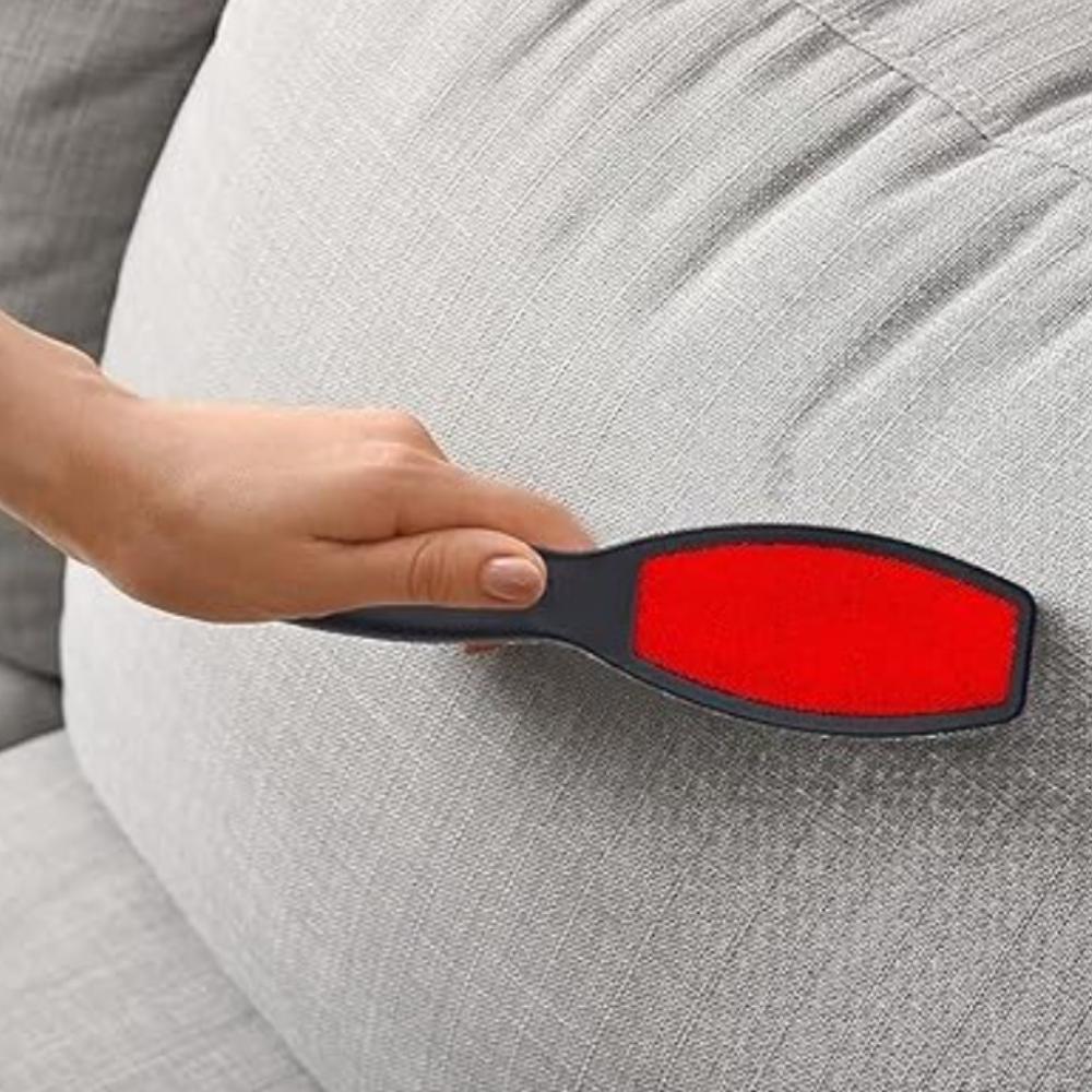 Набор из 2 двухсторонних велюровых щеток для чистки ворса! Удаляет ворс, пыль, перхоть и шерсть домашних животных с одежды и обивки