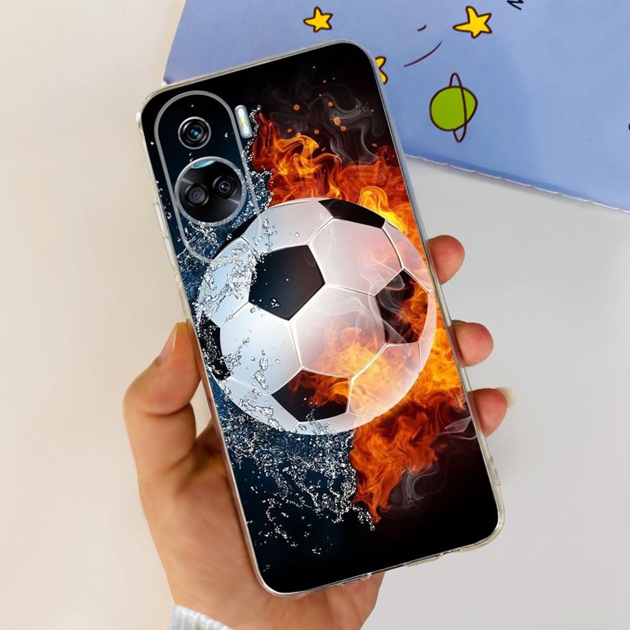 Чехол для Honor 90 Lite / Honor 90 Pro Стильный узор Мультяшный дизайн Чехол для телефона Для Huawei Honor 90Lite 90Pro Мягкий Прозрачный Fundas