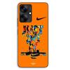 Чехол для телефона - MANIACASE - Xiaomi Redmi 13C 5G - Силикон TPU - Черный - Граффити "Nike Just Do It"