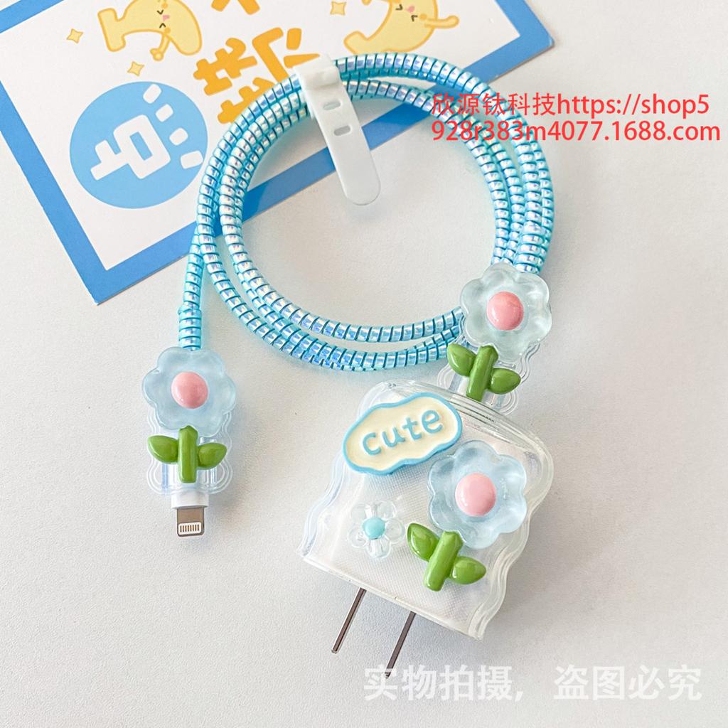 Зарядное устройство Защитный чехол Кабель для передачи данных Намоточный трос