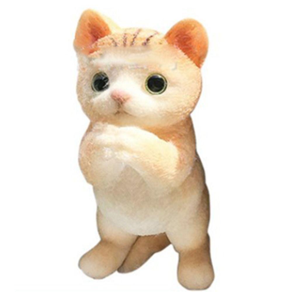 Медленно отскакивающая большая кукла-кошка, игрушка-сжиматель, мультяшная игрушка-кошка, мини-украшения