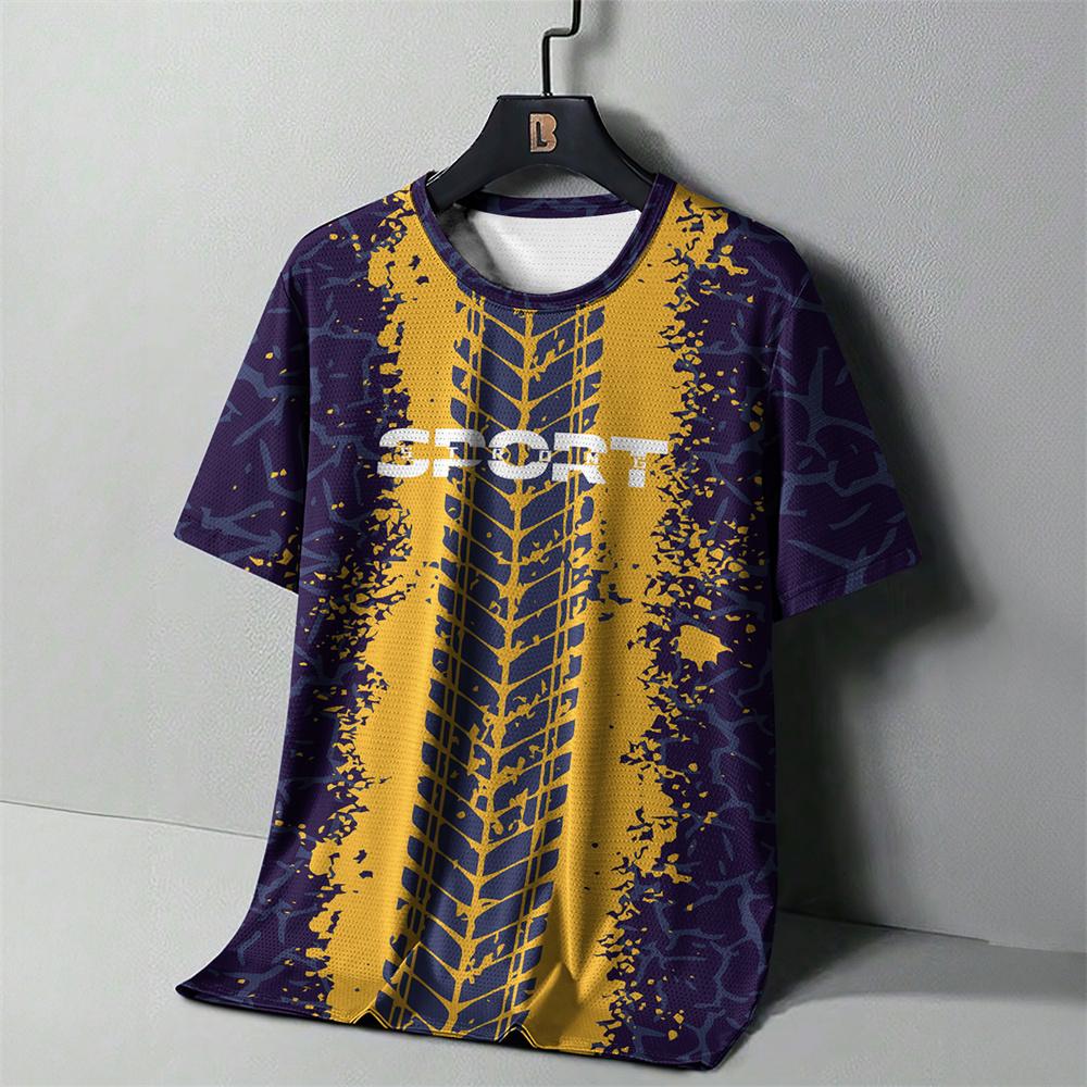 Мужская футболка для фитнеса, повседневные футболки с короткими рукавами, спортивная футболка для мужчин, быстросохнущая одежда, футболка большого размера, уличная одежда