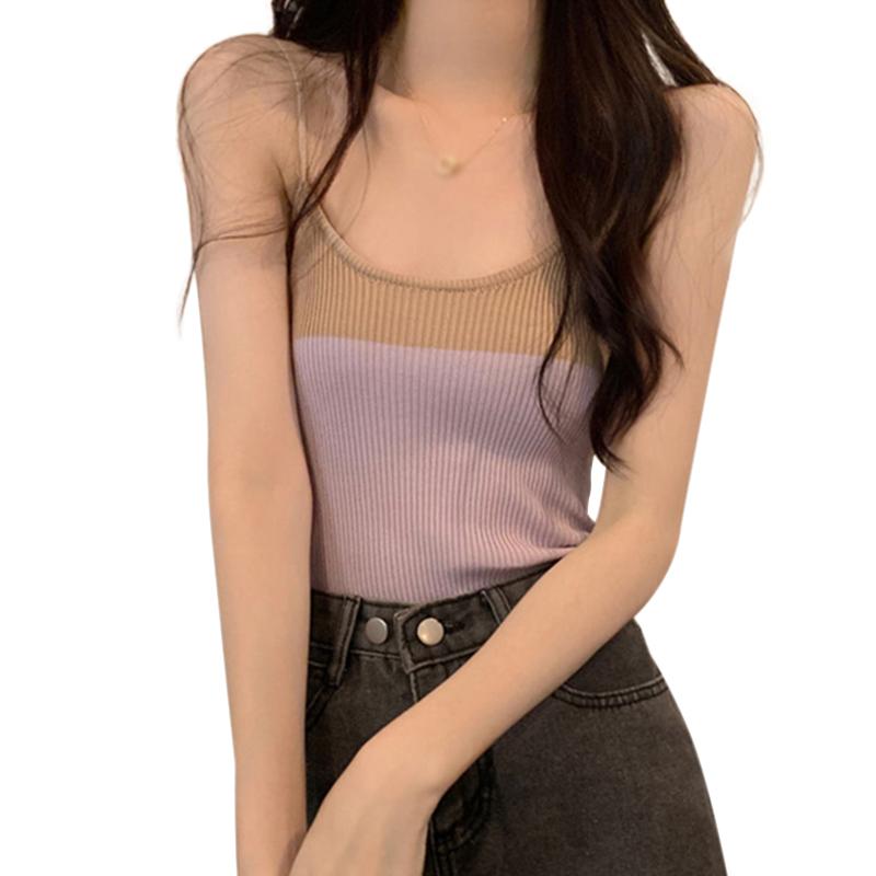 Цветной жилет с вышивкой, женский камзол, тонкий, милый, универсальный топ без рукавов, летний