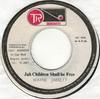 7-дюймовая пластинка WAYNE JARRETT WE THE PEOPLE BAND Jah Children Shall Be Free NONE TR Groovemaster 1975 Ямайка Регги Ска Даб Б/у