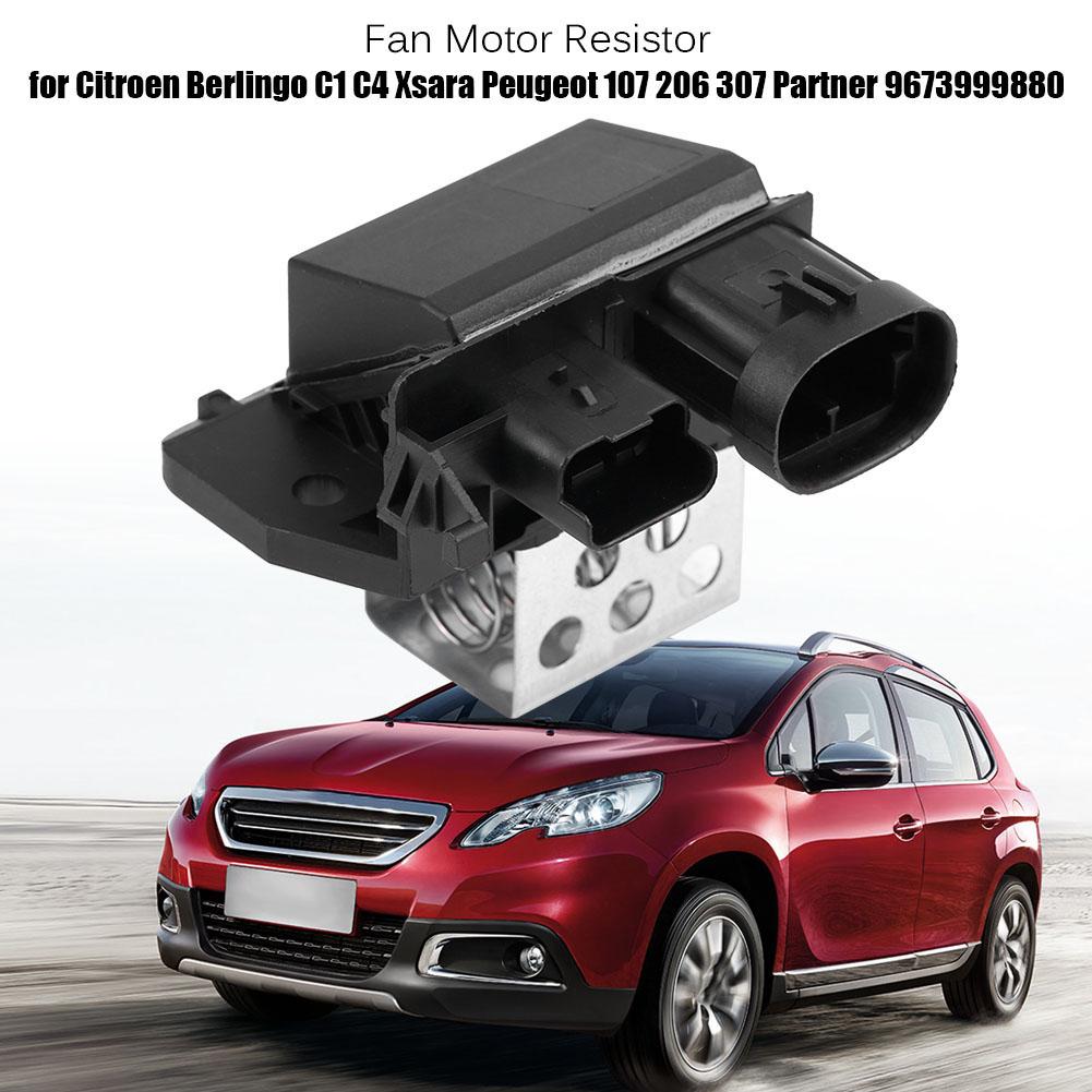 Резистор двигателя вентилятора для Citroen Berlingo C1 C4 Xsara Peugeot 107 206 307 Partner 9673999880