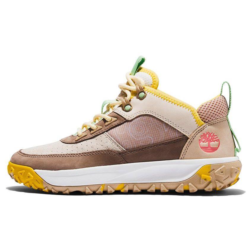 Timberland Greenstride Motion 6 амортизирующие нескользящие низкие уличные туфли женские бежево-коричневые A5Z5M929