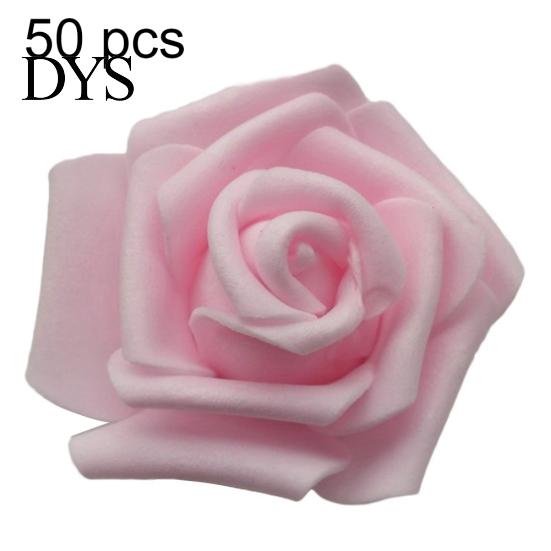 25/50/100 шт искусственные пенополиэтиленовые розы голова цветы DIY свадьба домашний декор комнаты