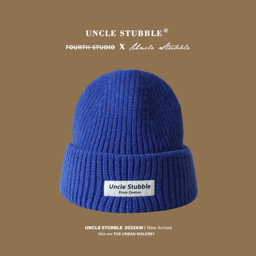 Knitted Hat for Winter Men and Women Warm and Thickened Outdoor Travel Ear Protection Wool Hat Korean Solid Color Fashionable and Versatile