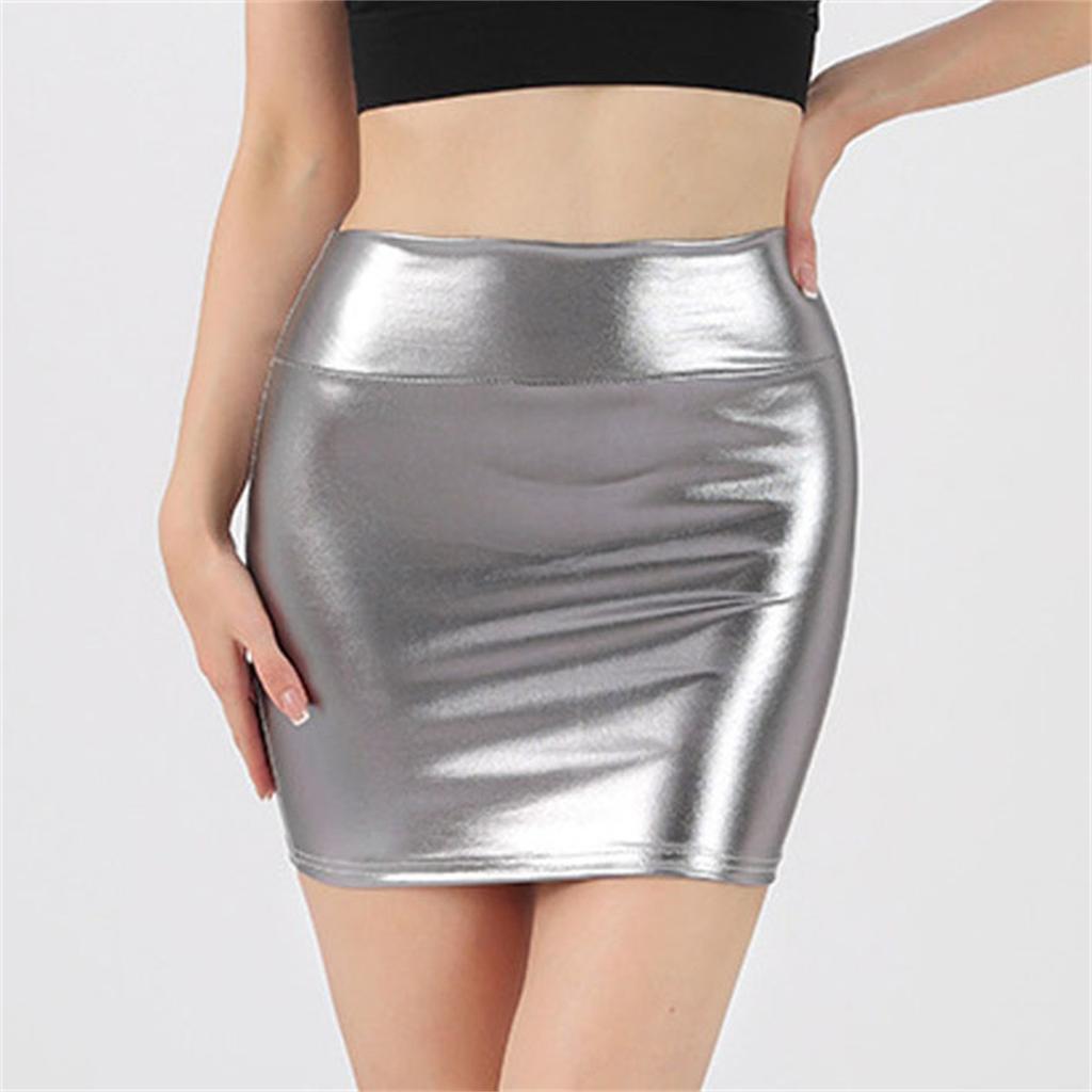 Женская повседневная мода яркая короткая юбка на бедрах сексуальная юбка