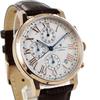 Salvatore Marra Chronograph Watch with Date Calendar and Leather Strap Men's [No.3]