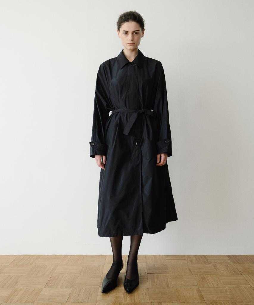 EAAH Maren Maxi Trench Coat (Navy)