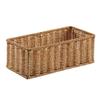 Plastic Storage Basket Woven Pattern Sundries Organizer Creative Display Basket  Home Shop Hotel