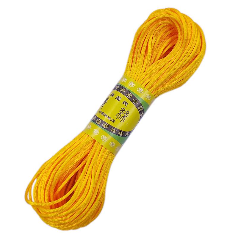 Высококачественный браслет, плетеная веревка, новая, 20 м/рулон, 2 мм, нить, китайский узел, сделай сам, кисточки, шнур макраме, нить Шамбала, ювелирные аксессуары