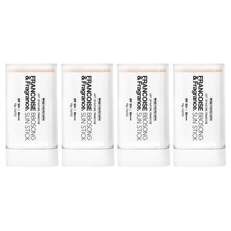 Françoise Pposong Sun Stick SPF50+ PA++++, 19g, 4 pcs
