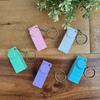 2 Pcs Cartoon Mini Milk Pill Container Cute Keychain Backpack Ornament  Storage Box