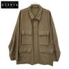 COMOLI A03-01030 Шерстяно-хлопковая куртка BDU цвета хаки Куртка 3 Коричневая Б/У