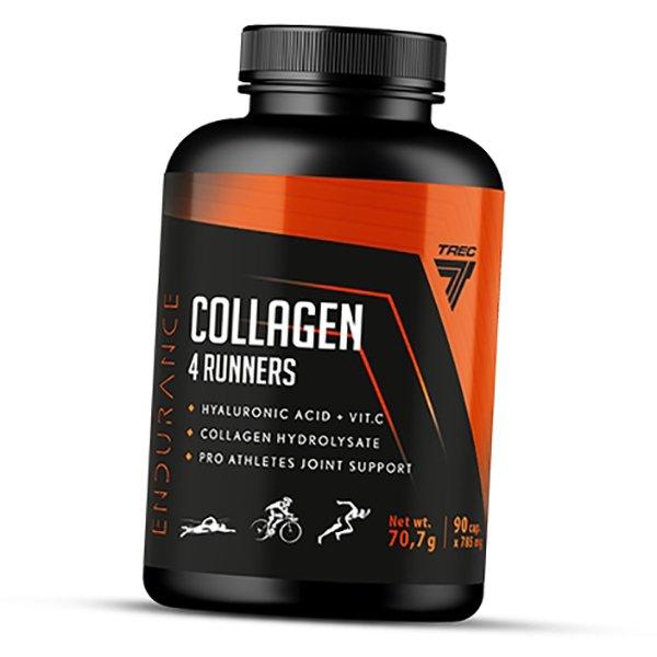 Коллаген и Гиалуроновая кислота, Collagen 4 Runners, Trec Nutrition (68101002)