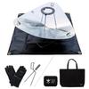 TOKYO TAKIBI TIME Style Fire Pit Standard Set Fire fire fire firewood fire Comes with a storage suitable for and family camping and outdoor