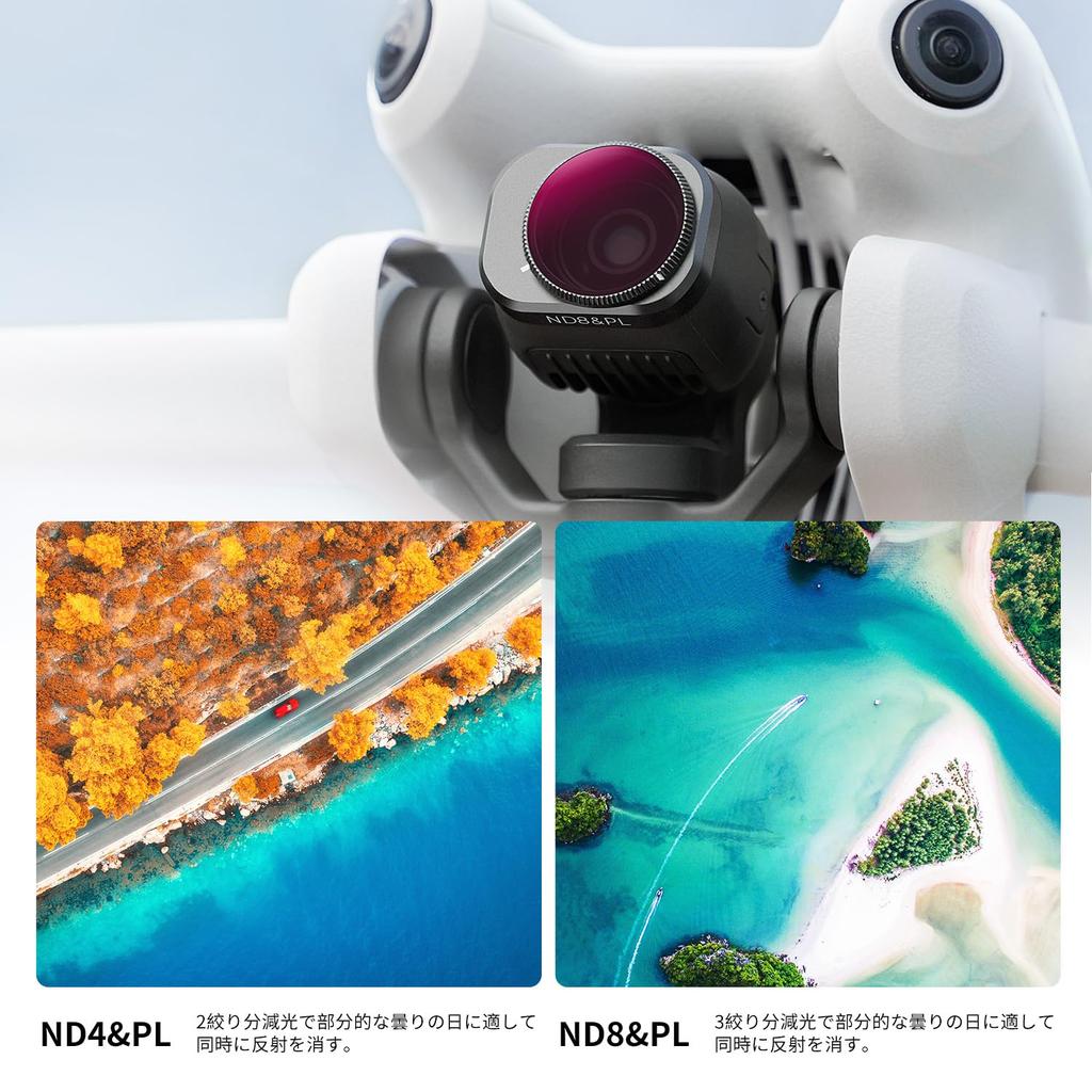 Концепция DJI Mini 4 Pro Регулируемый свет AGC Оптический контраст Нано и Фильтры K&F CPL+ND4&PL+ND8&PL+ND16&PL+ND32&PL+ND64&PL, Снижение, Стекло,