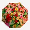 Colorful Rose Bouquet Wall Decorative Flowers for Wedding Party DecorationUmbrella, Christmas Gift F4