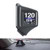 Многофункциональный гаджет HUD OBD2+GPS Бортовой компьютер Накладка на стойку А Высокие обороты Турбо Давление масла Температура воды GPS Спидометр