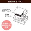 IRIS OHYAMA Heater Ceramic Fan Heater with Human Sensor 1200W Tatami Width 24 X Height 34 X Depth 11cm White ~8 PCH-125D-W