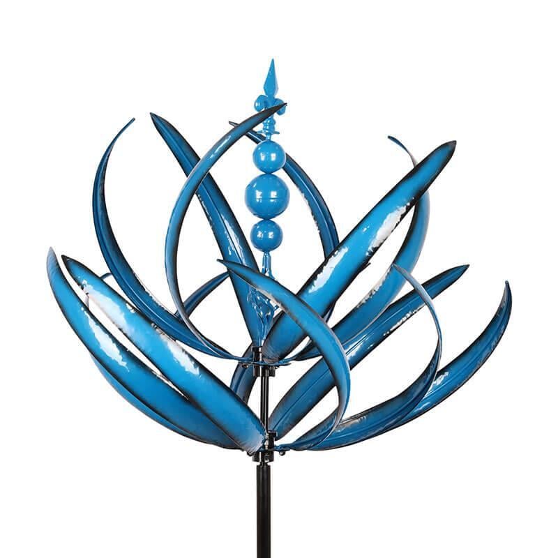 Harlow Wind Spinner, металлическая ветряная мельница, 3D ветровая кинетическая скульптура, газонная металлическая ветровая солнечная вертушка, декор для двора и сада