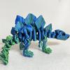 Напечатанный на 3D принтере Магический Дракон Динозавр Подвижные Суставы Игрушка-Непоседа Вращающийся Сочлененный Настольный Орнамент Игрушка для Взрослых и Детей Поделка Подарок на День Рождения