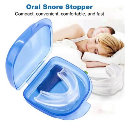 Мундштук против храпа регулируемый BPA латекс бесплатно мужчины женщины универсальный лучшая ночь