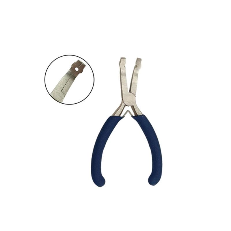 Stainless Steel Nose Pliers for Jump Rings & Split Rings Double Rings DIY Accessories Crimping Jewelry Making Tool