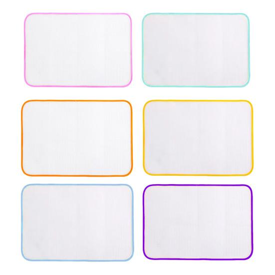 2 шт. Теплоизоляционная подкладка Термостойкая сетка Универсальный размер Антибликовая ткань Защищает поверхности Большая доска Гладильная сетка