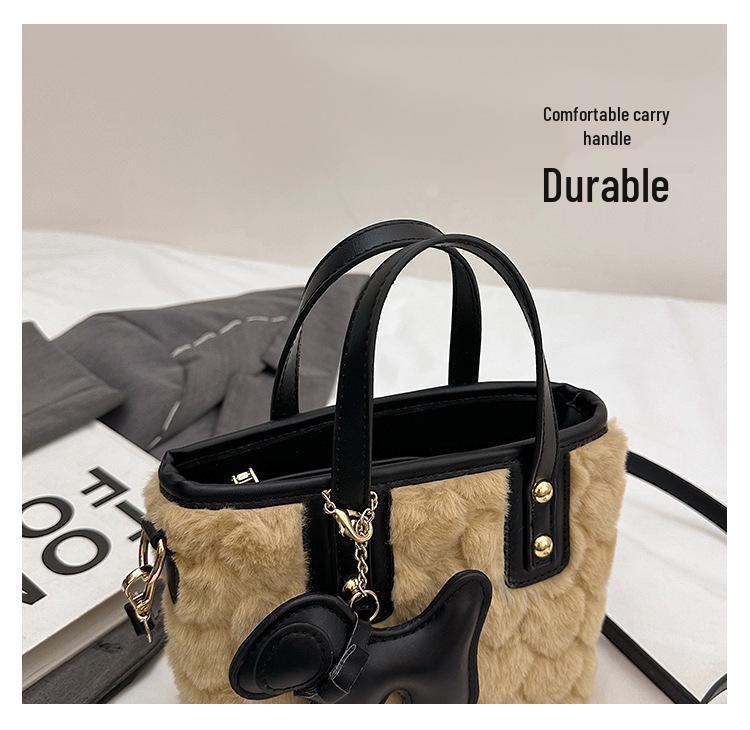 Трендовая женская универсальная сумка кроссбоди и на плечо 2025 - Модный дизайн в форме ведра