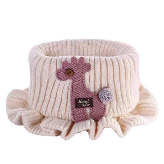 Милый мультяшный шарф-манишка с оборкой для малышей и детей