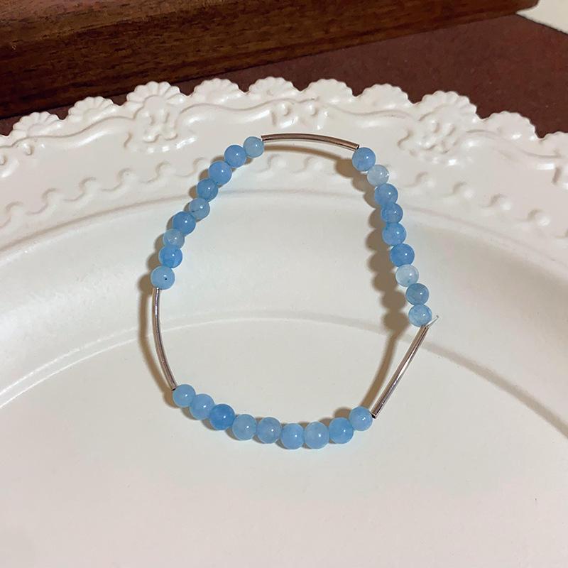 Женский роскошный браслет из натурального камня с бусинами, лидер продаж 2024 года - этнический китайский стиль