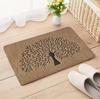 Natural Life Tree Mat for Nature Home Indoor Entryway Balcony Outdoor Porch Non-Slip Durable Weather-Resistant Decor Mat