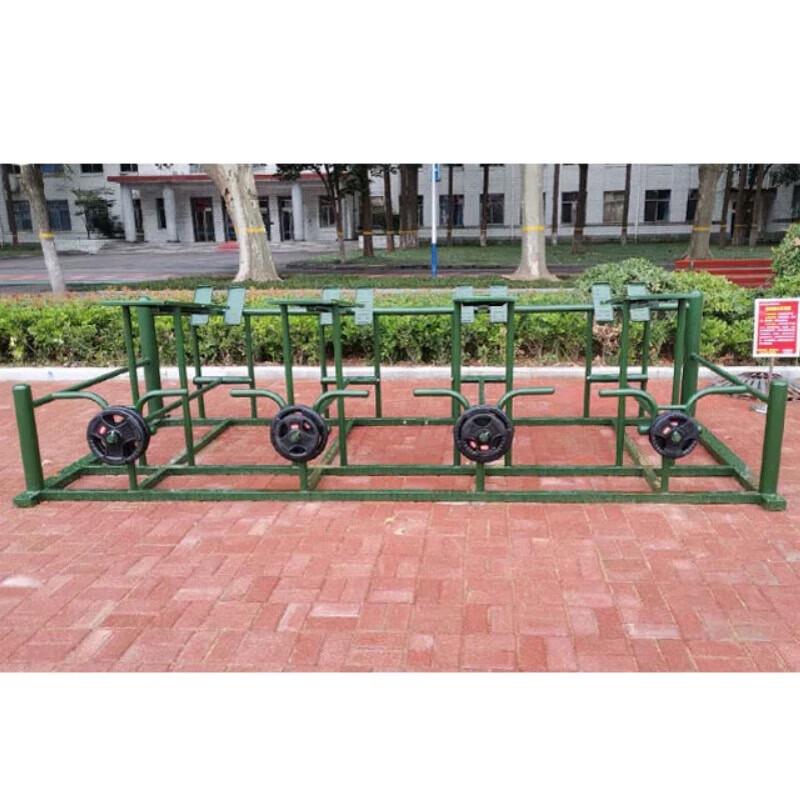 Outdoor 4-Person Multi-Function Strength Training System