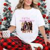 Fifth Harmony Забавная Сумасшедшая Нейтральная Классическая Хлопковая Футболка с Коротким Рукавом для Всех Унисекс и ЖенщинУнисекс (Подходит для всех возрастов)